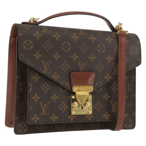 路易威登 Monogram Monceau 28 手提包 M51185 LV 正品 BSZ286
