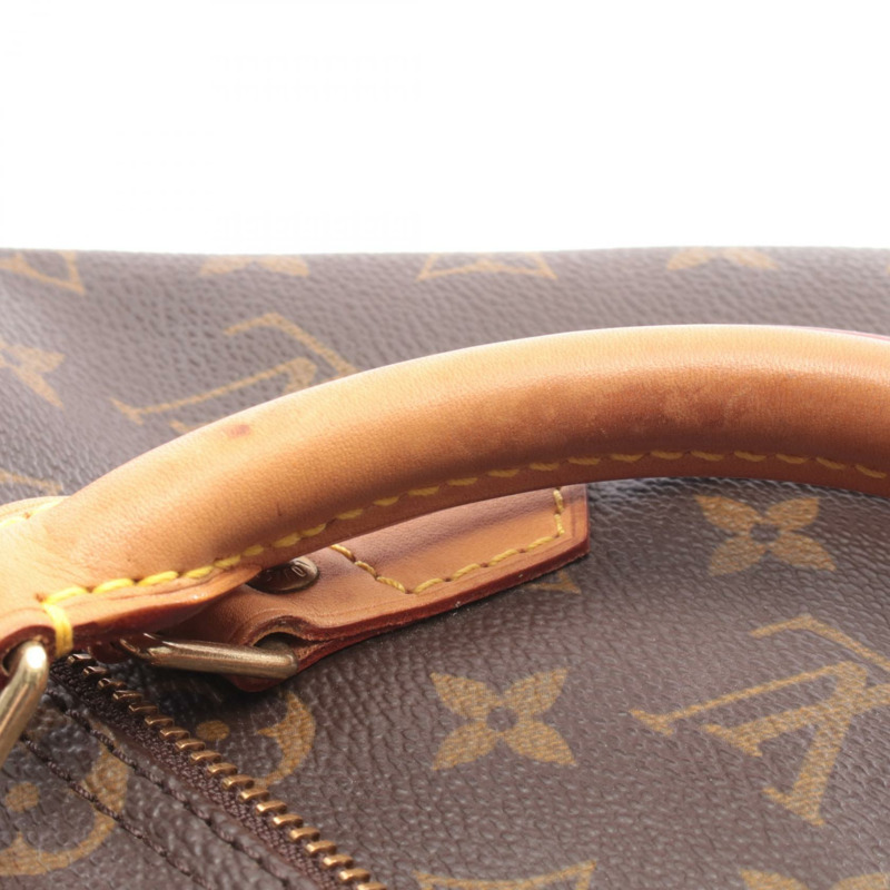 路易威登 Speedy 25 手提包 M41528 Monogram 帆布皮革棕色二手女士-6