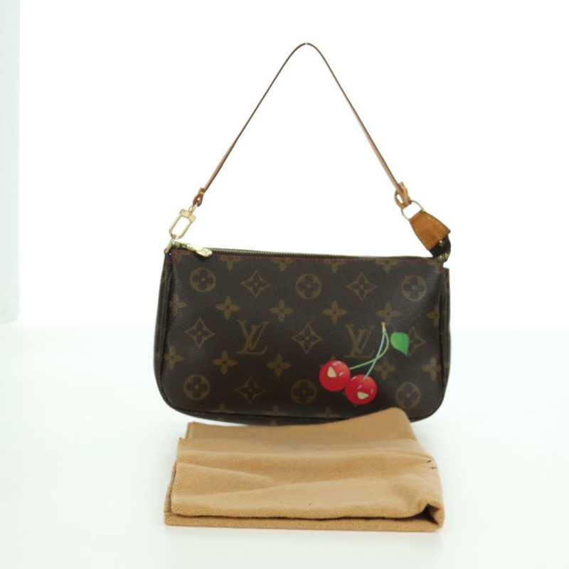 【日本直送】路易威登 Monogram Cherry 迷你手拿包配件包 LV 正品 LNZ754SAV-11