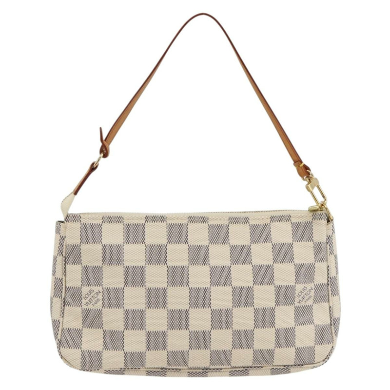 【日本直送】路易威登 Damier Azur 手拿包配件袋 N41207 LV 正品 ki6607V-1