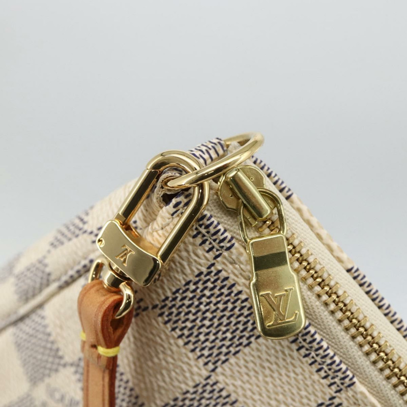 【日本直送】路易威登 Damier Azur 手拿包配件袋 N41207 LV 正品 ki6607V-9