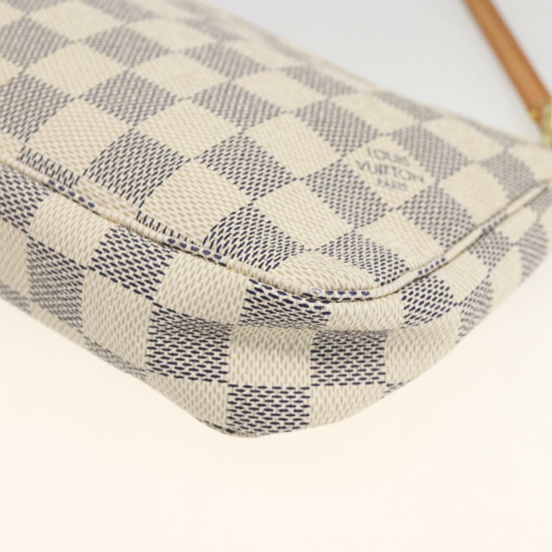 【日本直送】路易威登 Damier Azur 手拿包配件袋 N41207 LV 正品 ki6607V-14