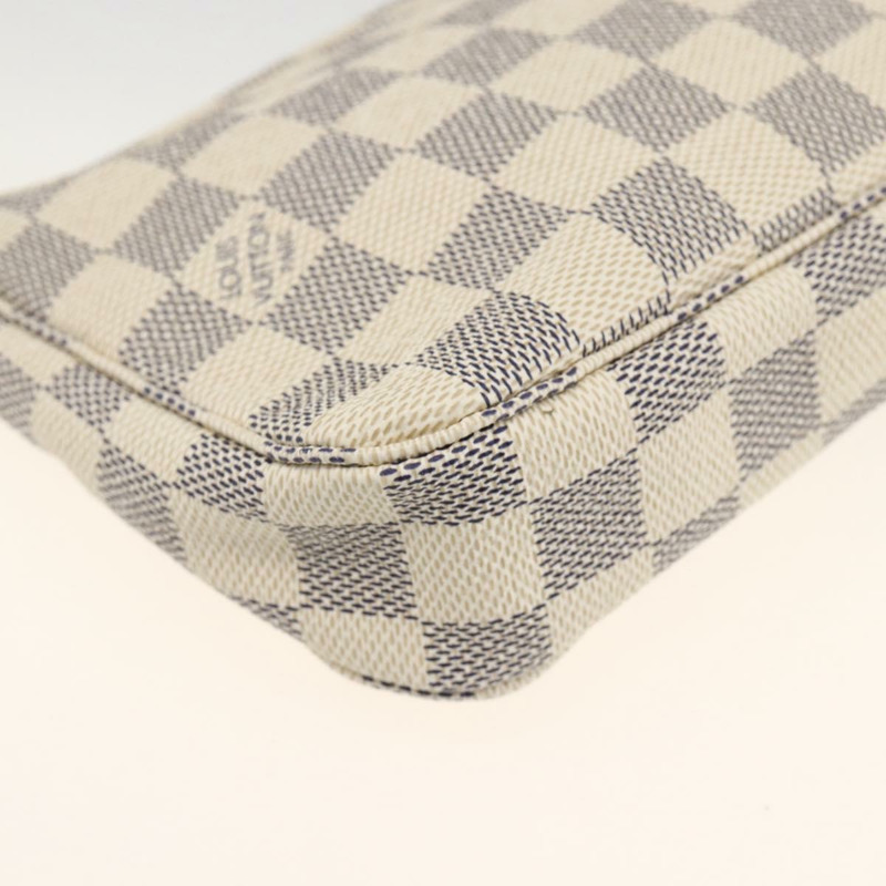 【日本直送】路易威登 Damier Azur 手拿包配件袋 N41207 LV 正品 ki6607V-15