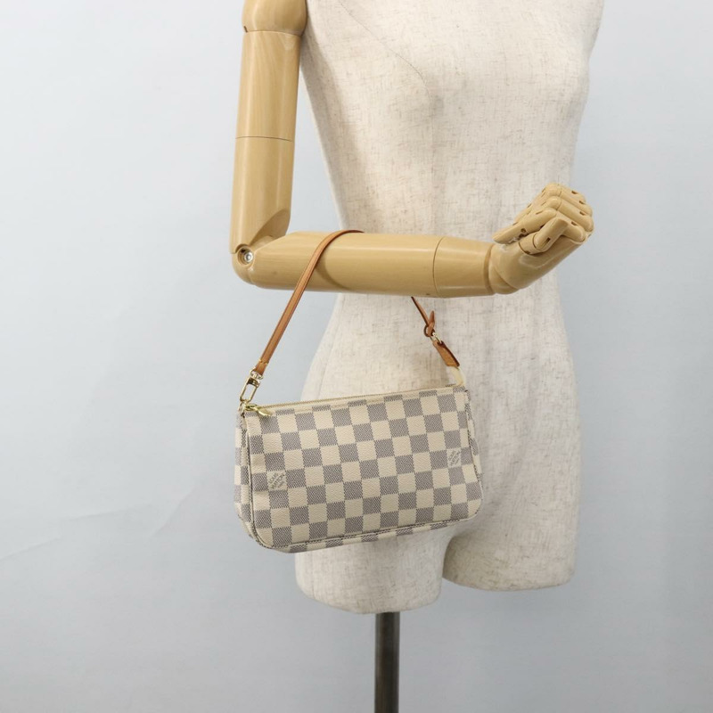 【日本直送】路易威登 Damier Azur 手拿包配件袋 N41207 LV 正品 ki6607V-19