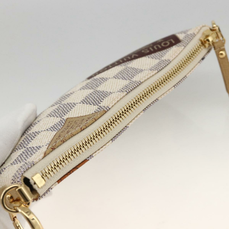 【日本直送】路易威登 Damier Azur Pochette Mira 中型配件袋 N63078 正品 AMZ318V-5