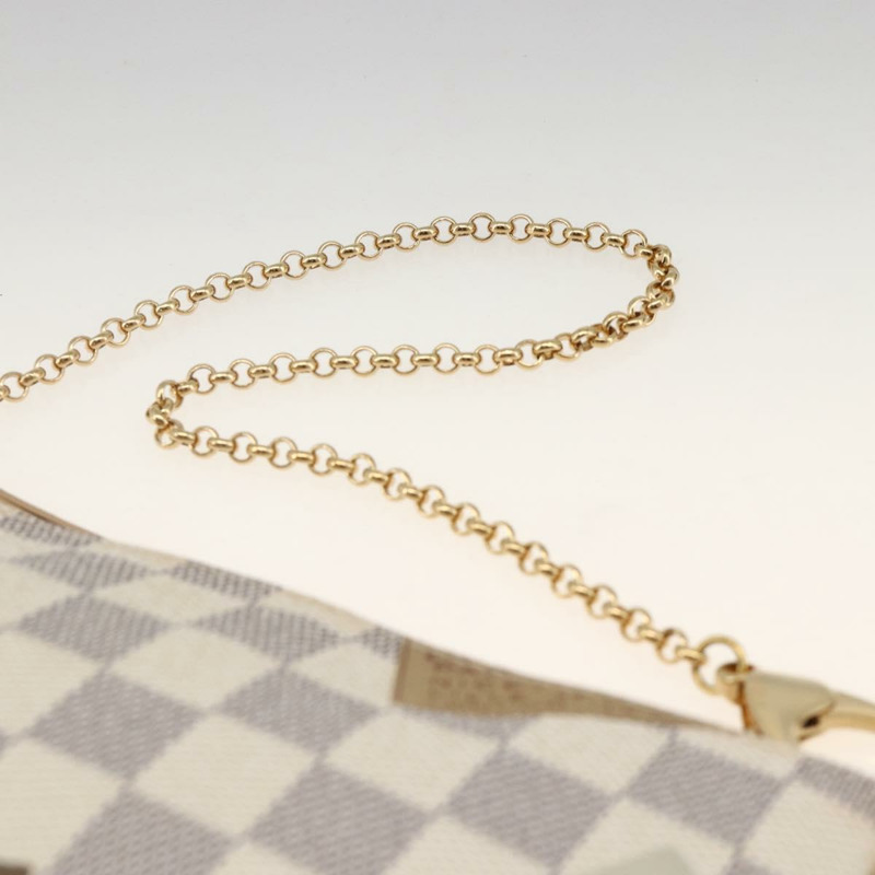 【日本直送】路易威登 Damier Azur Pochette Mira 中型配件袋 N63078 正品 AMZ318V-13