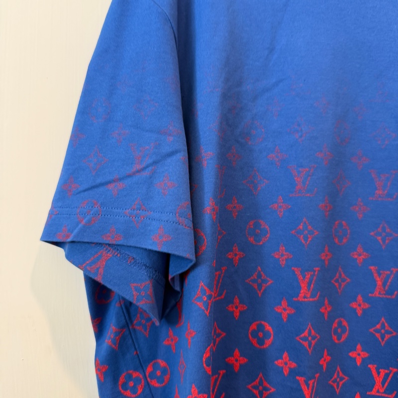 LV 漸層男生短袖上衣-1