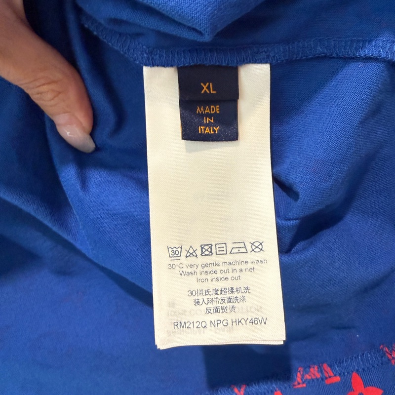 LV 漸層男生短袖上衣-2