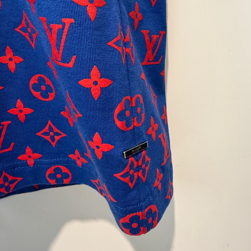 LV 漸層男生短袖上衣-3