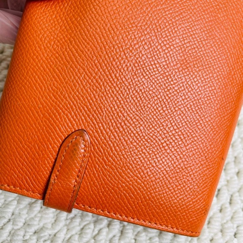 Hermes 爱马仕 Kelly長款錢包 銀扣 Epsom小牛皮 銀扣 女款 框Q刻-17