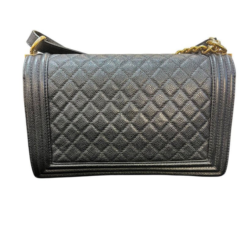 【美收精品】CHANEL黑色BOY 28 5-173-1