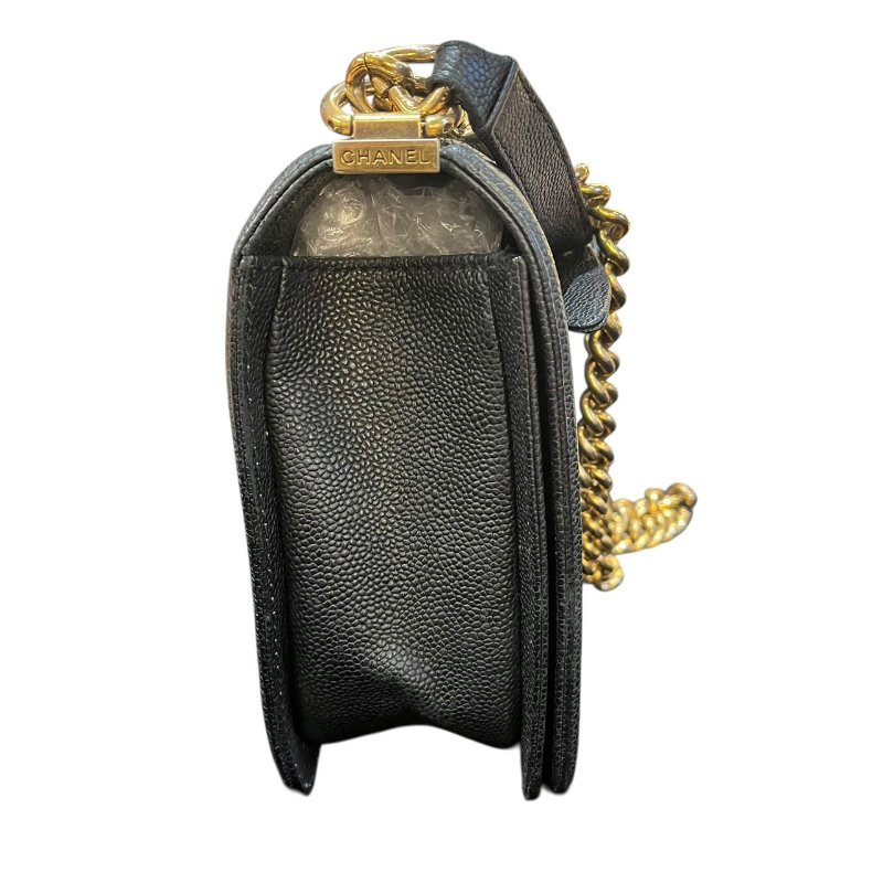 【美收精品】CHANEL黑色BOY 28 5-173-2