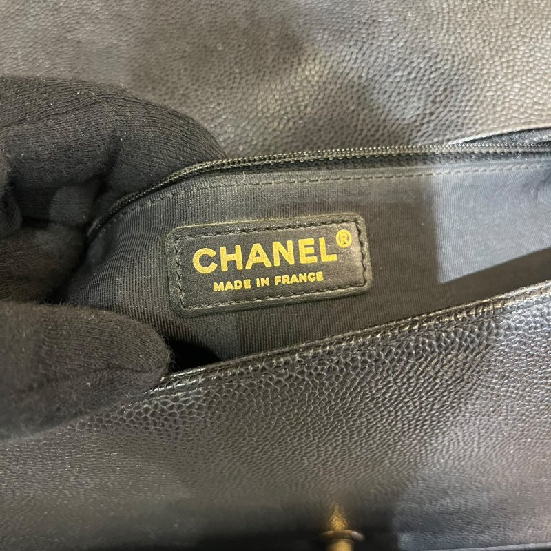 【美收精品】CHANEL黑色BOY 28 5-173-19