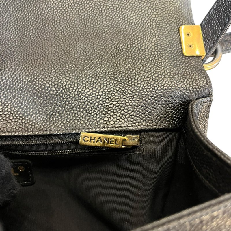 【美收精品】CHANEL黑色BOY 28 5-173-21