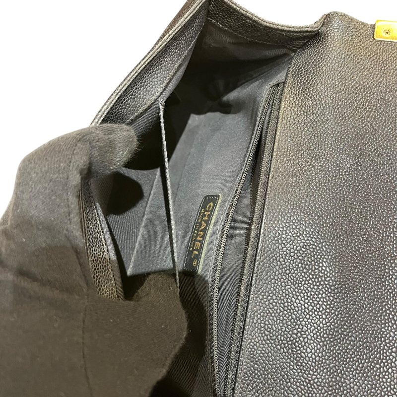 【美收精品】CHANEL黑色BOY 28 5-173-22