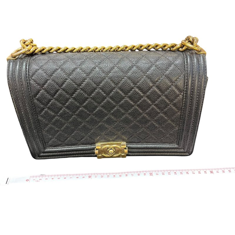 【美收精品】CHANEL黑色BOY 28 5-173-26