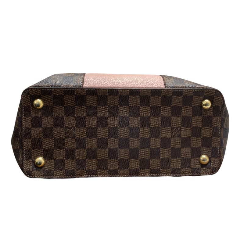LOUIS VUITTON 路易威登 N44041  DAMIEN JERSE 老花肩背包 帆布 棕色 金釦-6