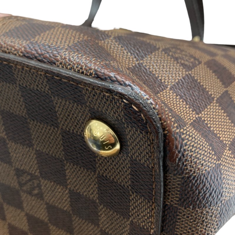 LOUIS VUITTON 路易威登 N44041  DAMIEN JERSE 老花肩背包 帆布 棕色 金釦-10