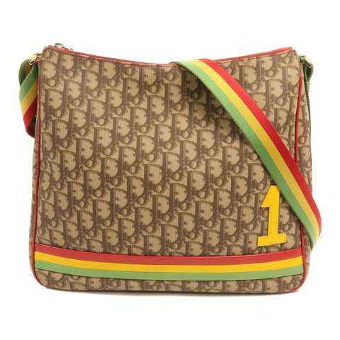 Dior 塗層帆布Rasta Trotter Messenger銀扣肩背袋