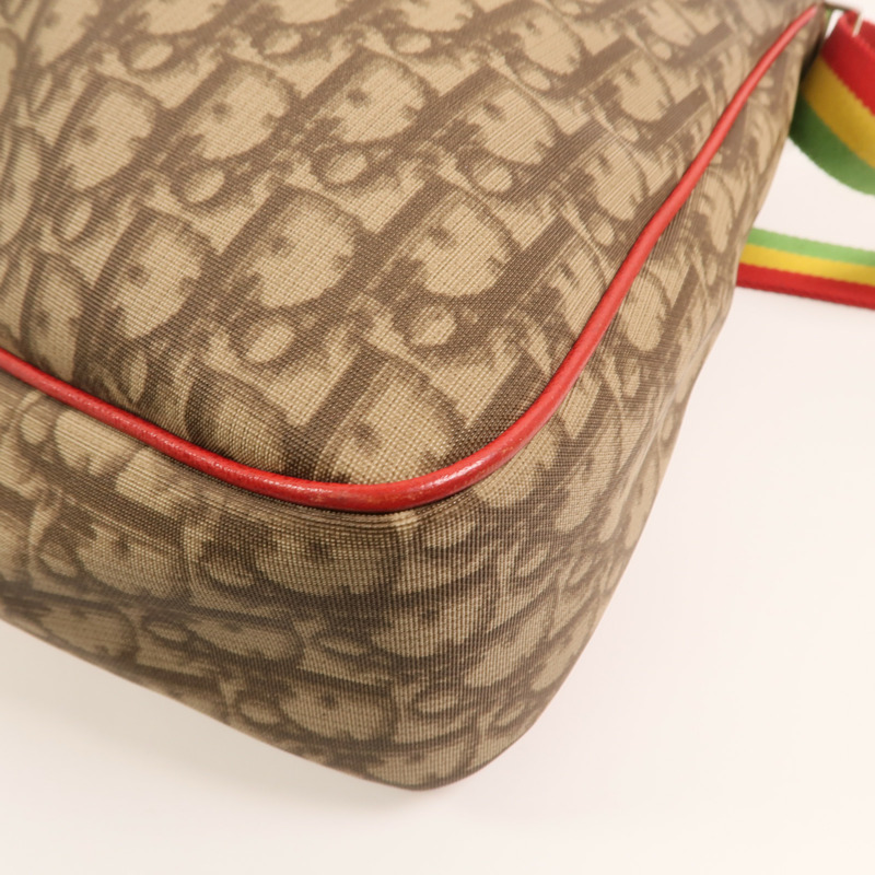 Dior 塗層帆布Rasta Trotter Messenger銀扣肩背袋-10