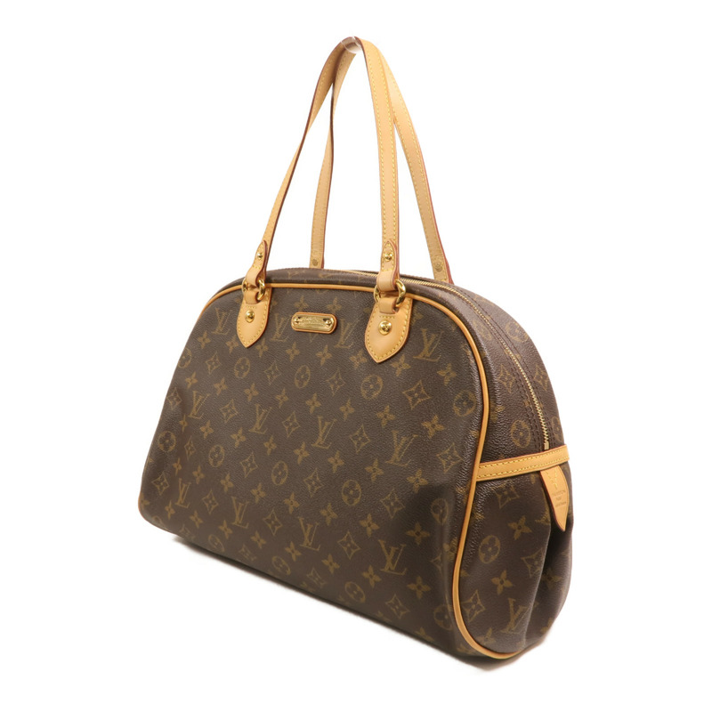 LOUIS VUITTON Monogram Montorgueil GM金扣肩背袋-2