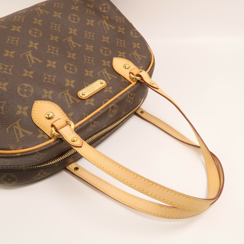 LOUIS VUITTON Monogram Montorgueil GM金扣肩背袋-7