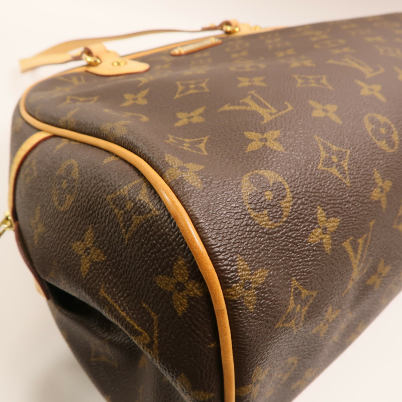 LOUIS VUITTON Monogram Montorgueil GM金扣肩背袋-11