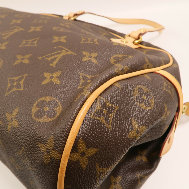 LOUIS VUITTON Monogram Montorgueil GM金扣肩背袋-12