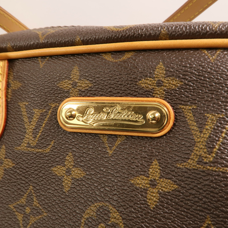 LOUIS VUITTON Monogram Montorgueil GM金扣肩背袋-15