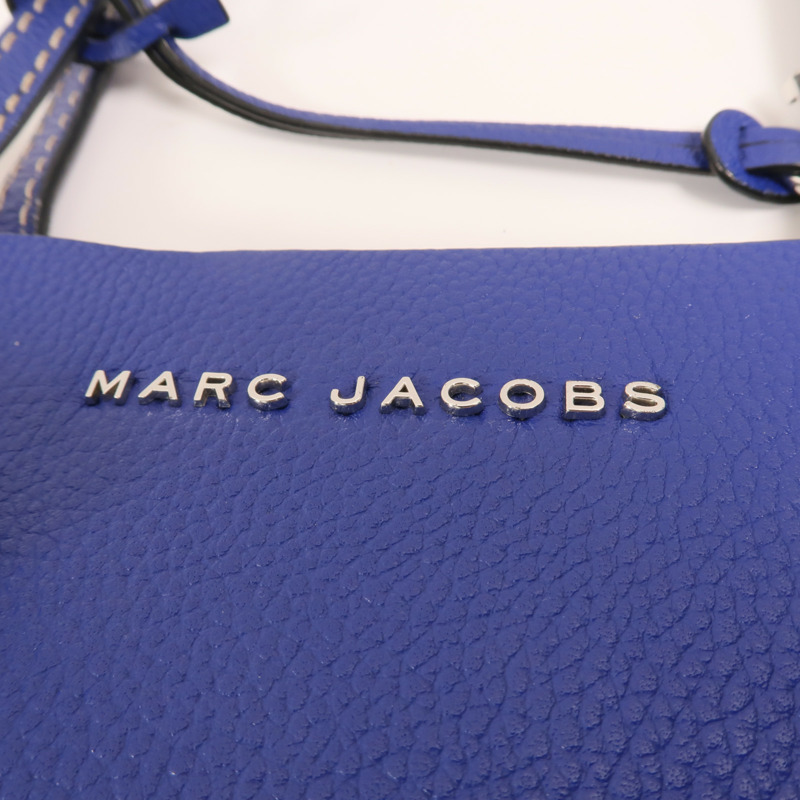 MARC JACOBS 牛皮皮革Shoulder Tote銀扣肩背袋-10
