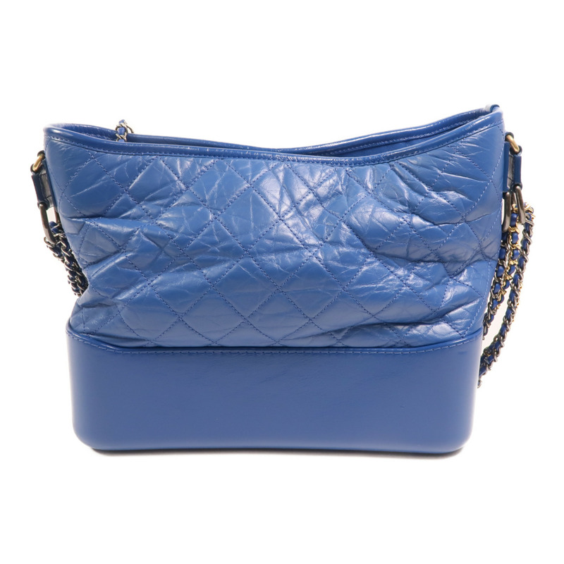 CHANEL 牛皮皮革Gabrielle Hobo Bag金扣鏈帶肩背袋-1