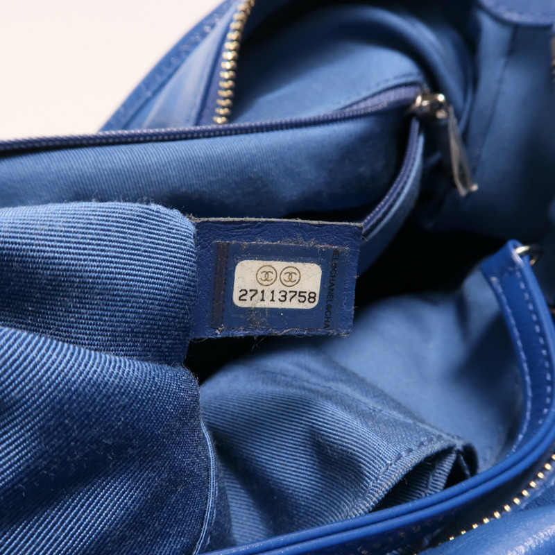 CHANEL 牛皮皮革Gabrielle Hobo Bag金扣鏈帶肩背袋-6