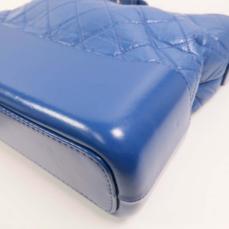 CHANEL 牛皮皮革Gabrielle Hobo Bag金扣鏈帶肩背袋-9