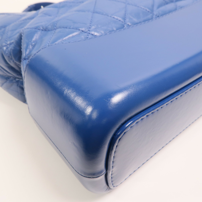 CHANEL 牛皮皮革Gabrielle Hobo Bag金扣鏈帶肩背袋-12