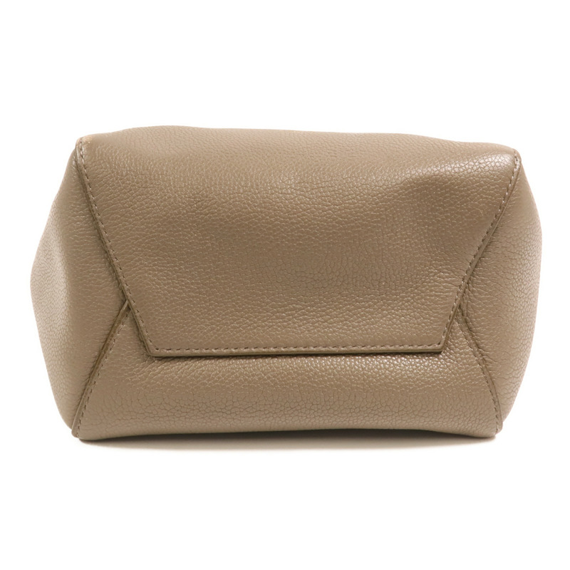 CELINE 牛皮皮革Sangle bucket Bag金扣肩背袋-3