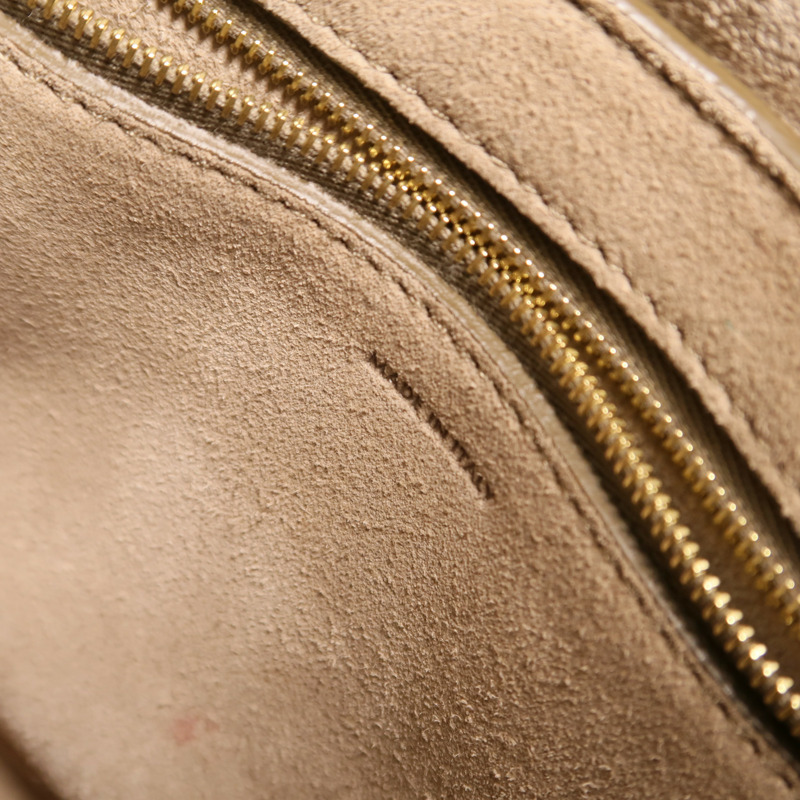 CELINE 牛皮皮革Sangle bucket Bag金扣肩背袋-6