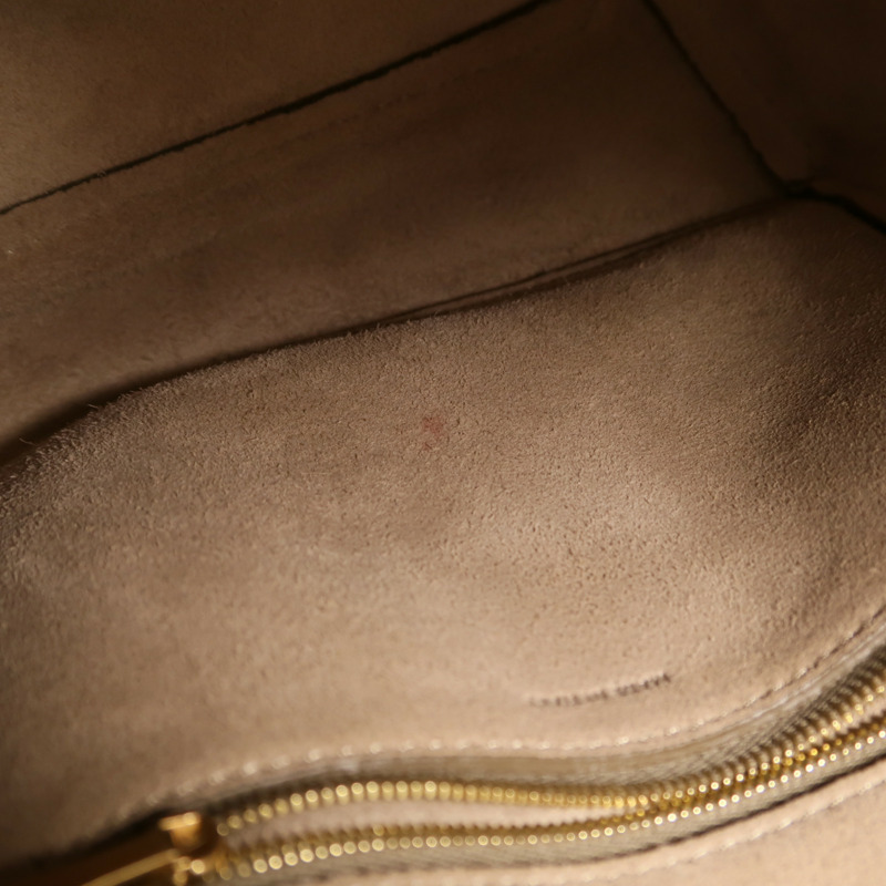 CELINE 牛皮皮革Sangle bucket Bag金扣肩背袋-14