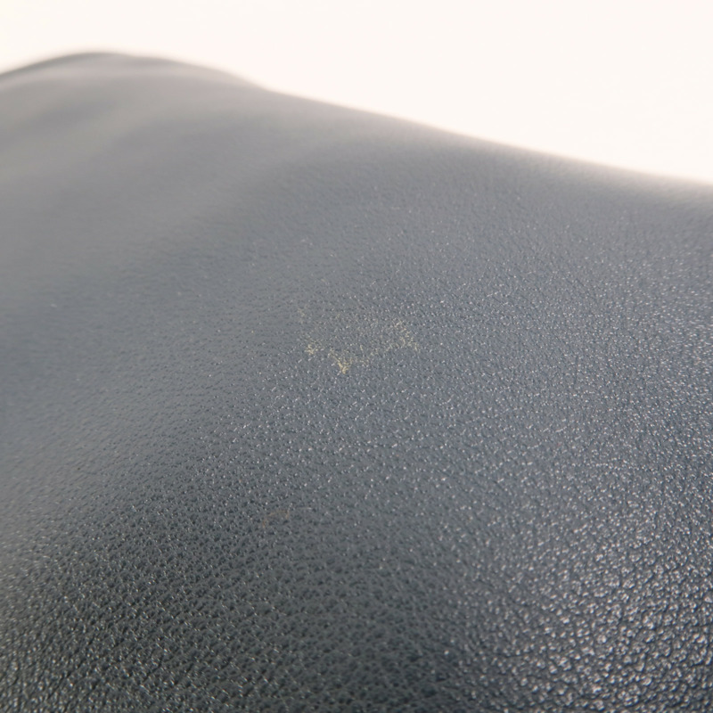 HERMES Sikkim皮革Barda 35銀扣肩背袋-13