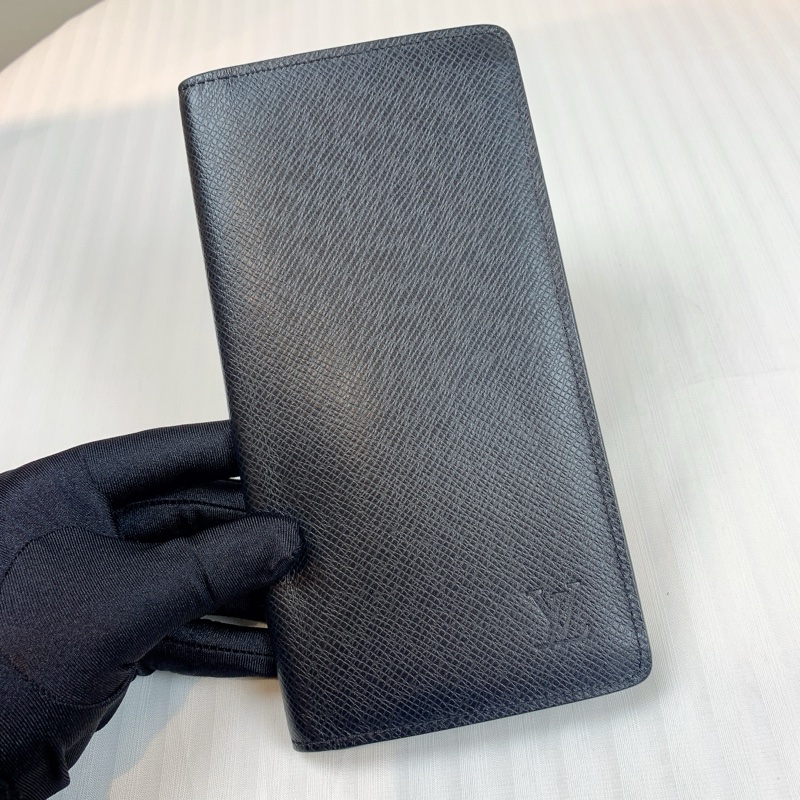 路易威登/Louis Vuitton 男士長款兩折牛皮錢包 多卡位很實用 配件:盒子,塵袋 10x1x19cm-1