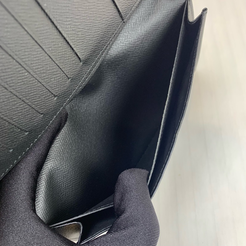 路易威登/Louis Vuitton 男士長款兩折牛皮錢包 多卡位很實用 配件:盒子,塵袋 10x1x19cm-8