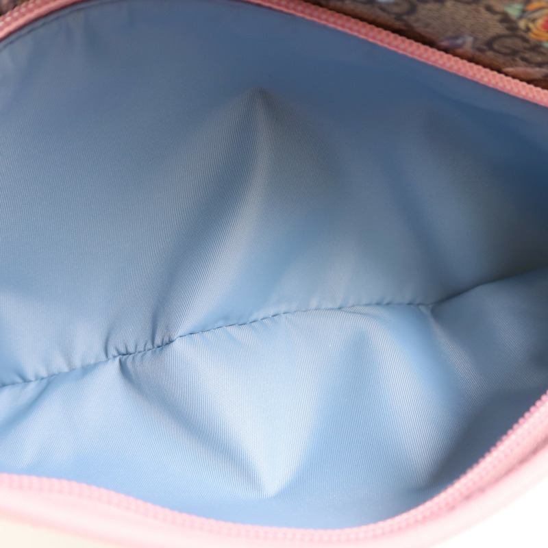 GUCCI 塗層帆布Backpack銀扣背包-8