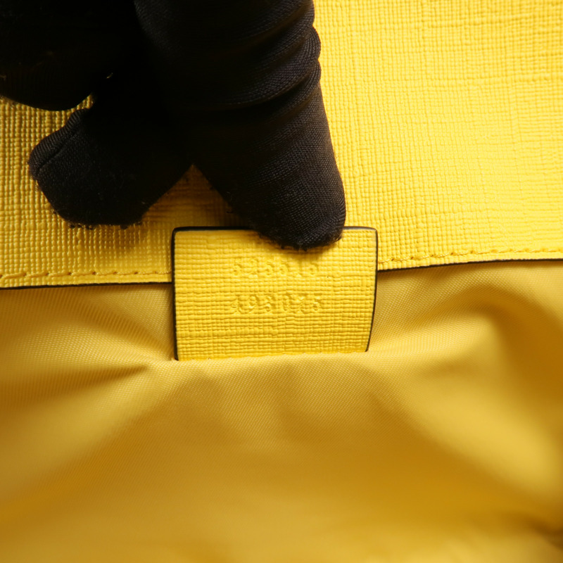 GUCCI 塗層帆布Children GG Supreme銀扣手挽肩背兩用袋-6