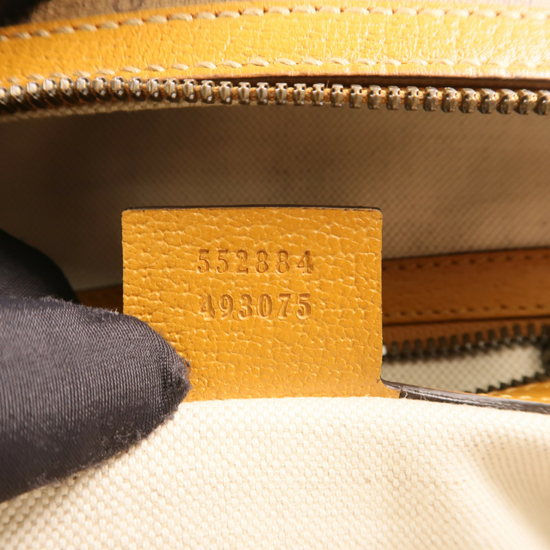 GUCCI 塗層帆布Disney x Gucci Backpack金扣背包-6