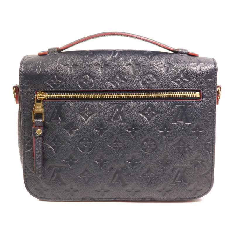 LOUIS VUITTON Monogram Empreinte Pochette Metis金扣手挽肩背兩用袋-1