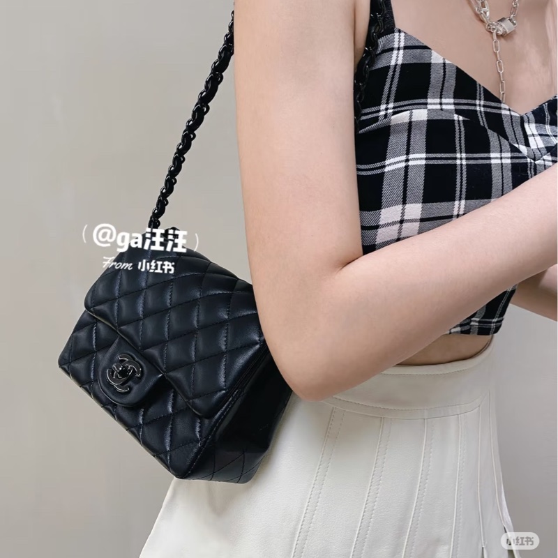 ෆ Chanel Soblack 全黑方胖-0