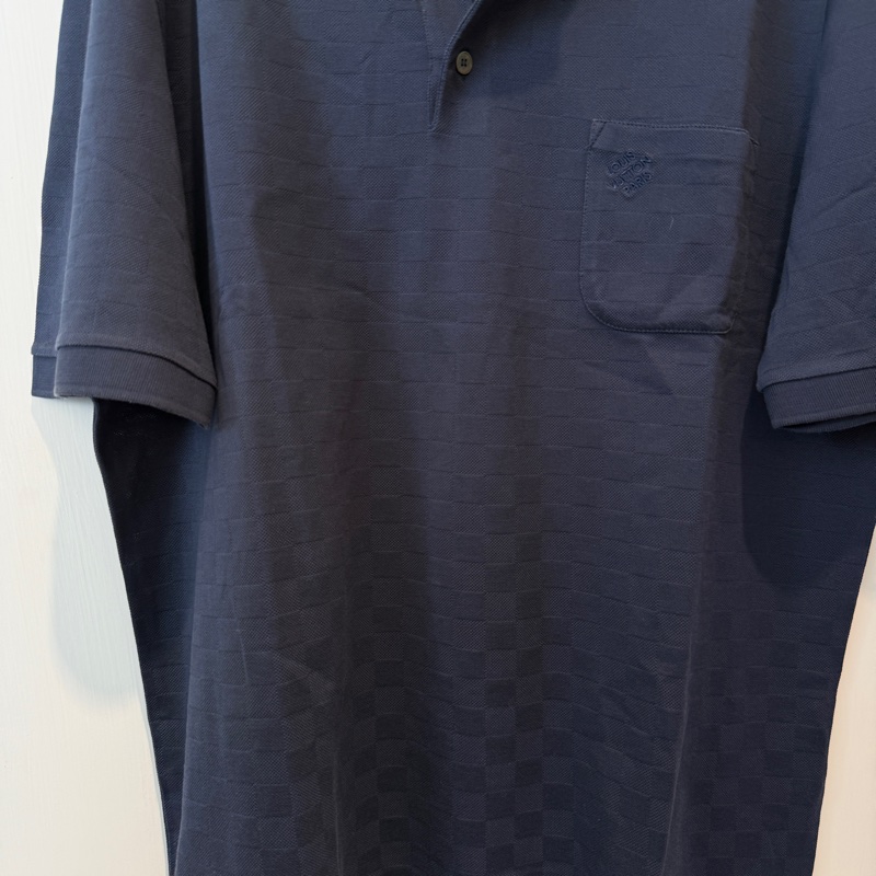 lv深藍色期盤上衣-1