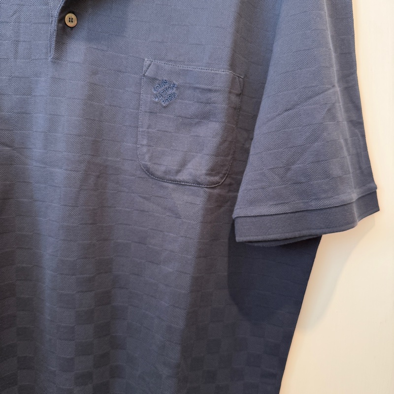 lv深藍色期盤上衣-2
