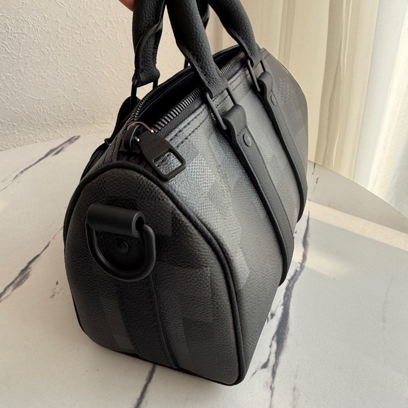 lv keepall25真心好看黑棋盤-3