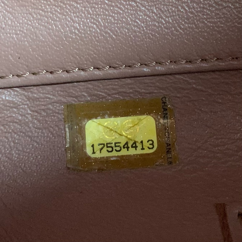 香奈兒/Chanel 金扣奶茶色CF口蓋包 顏色溫柔 有型不易撞款32x20x10cm-8