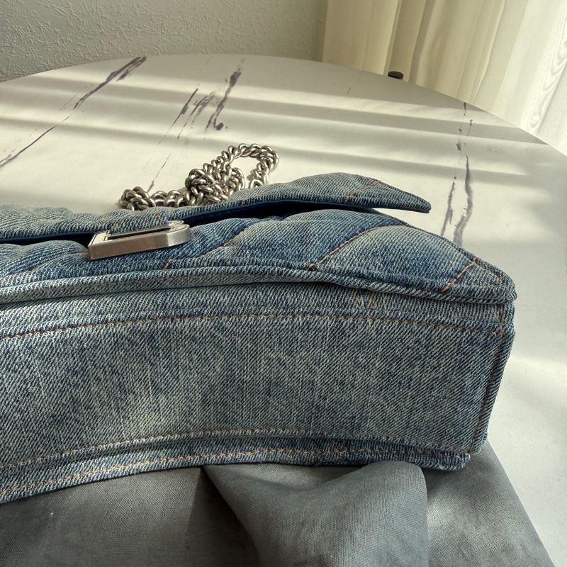 balenciaga 超級好看的牛仔沙漏包-2